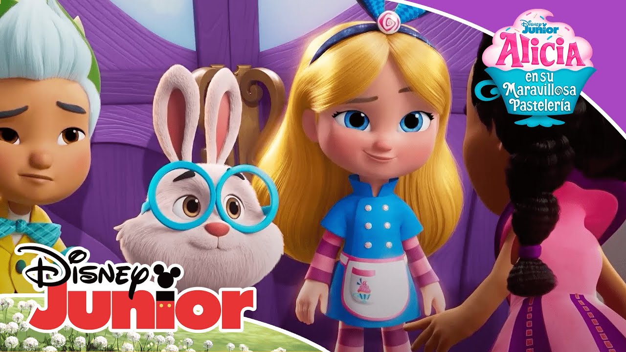Alicia en su maravillosa pastelería: Cambiar gato por tarta | Disney Junior Oficial