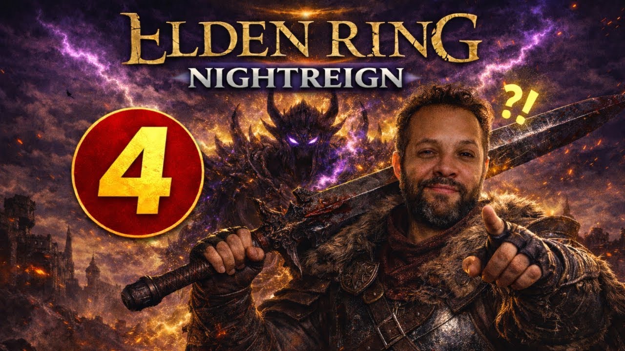 Elden Ring Nightreign #4 - Nightreign Me Odeia, Mas Eu Insisto (Live) !comandos
