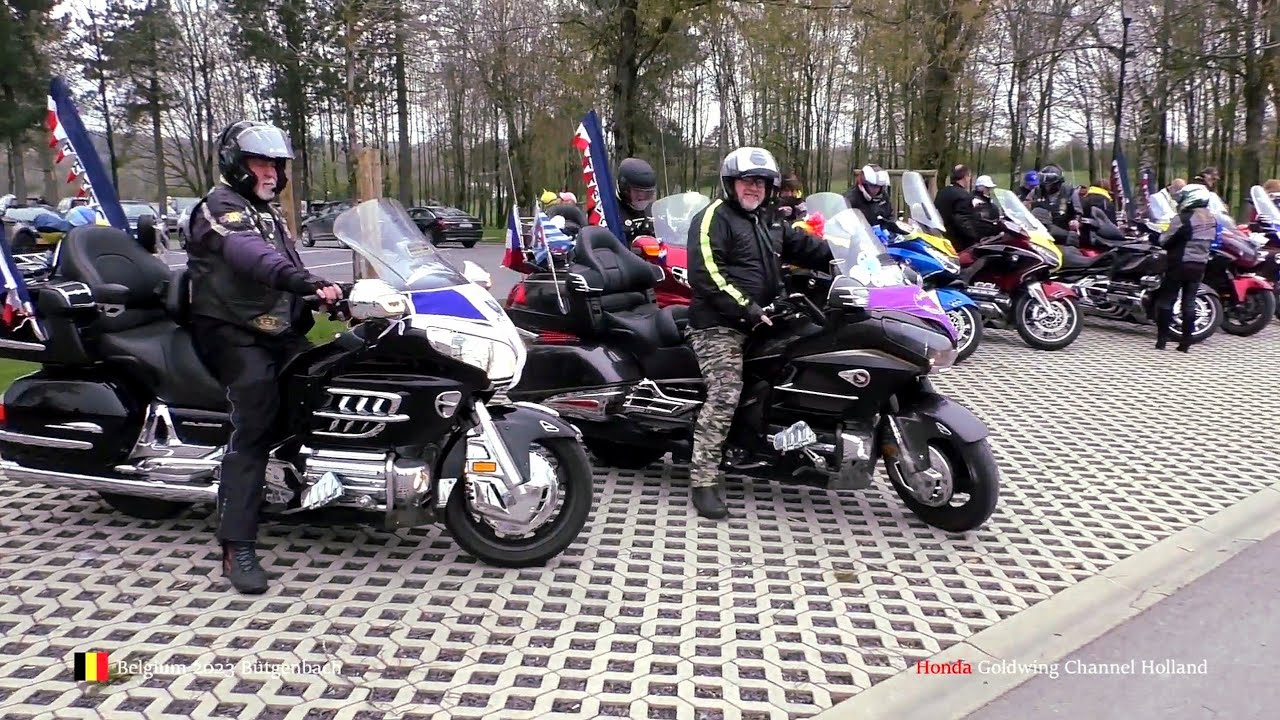 Honda Goldwing Treffen Belgium 2023 Bütgenbach Tour visit war museum