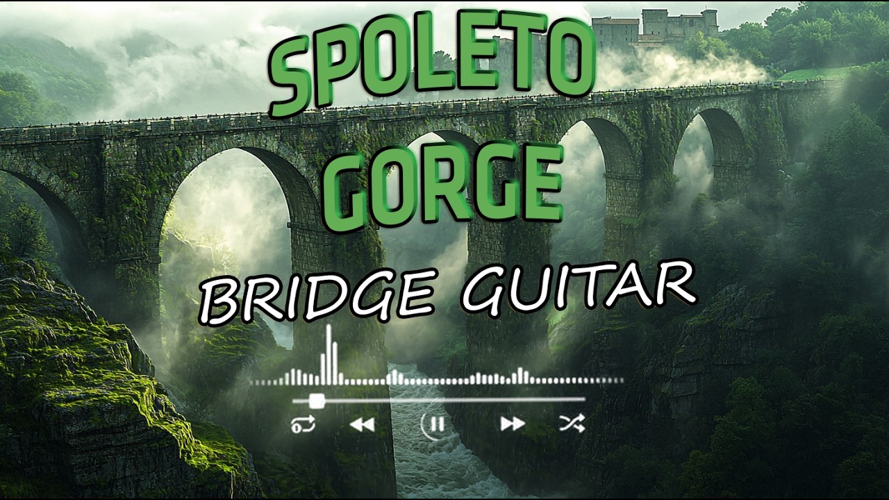 Spoleto Gorge Bridge Guitar | 2 Hours Ponte delle Torri Mist Power