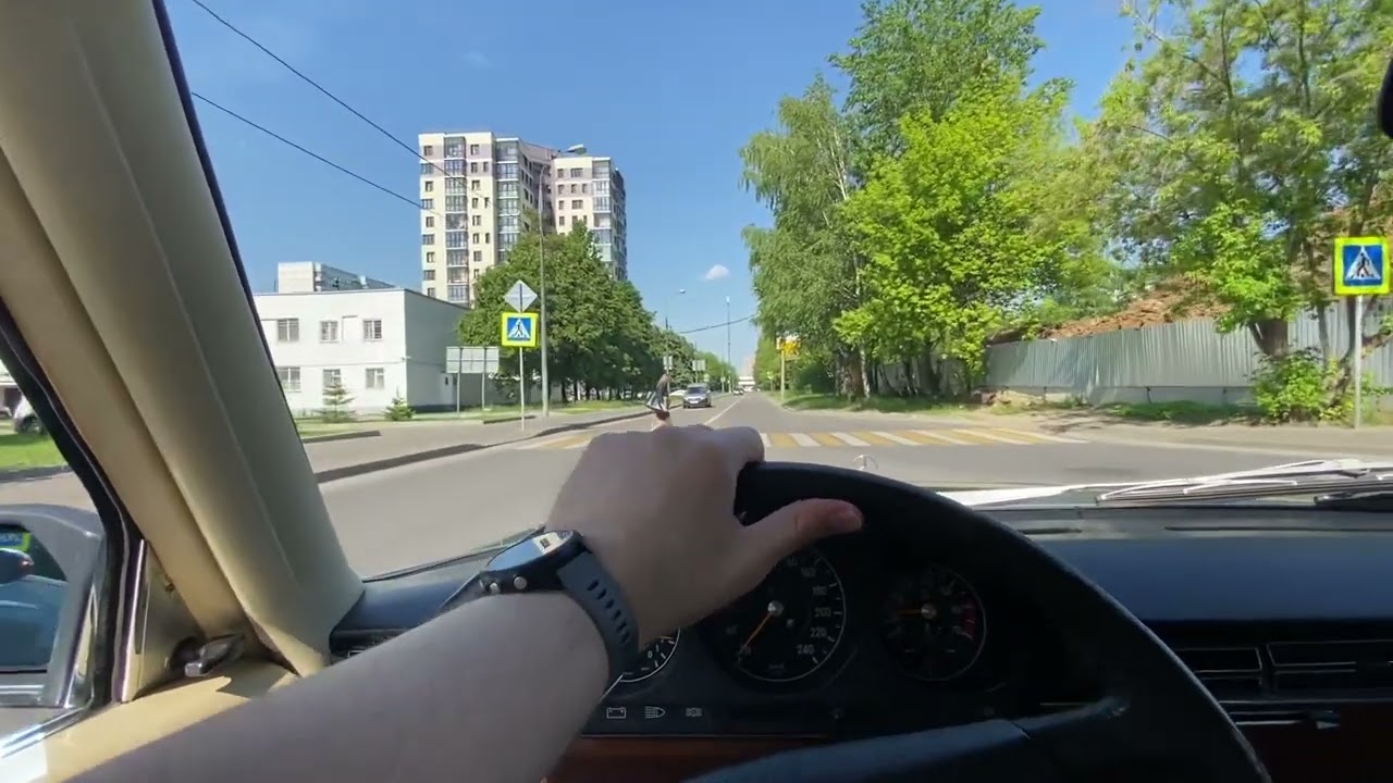 My Mercedes-Benz 350SE W116 1976 (Mister Benz) drive ❤️