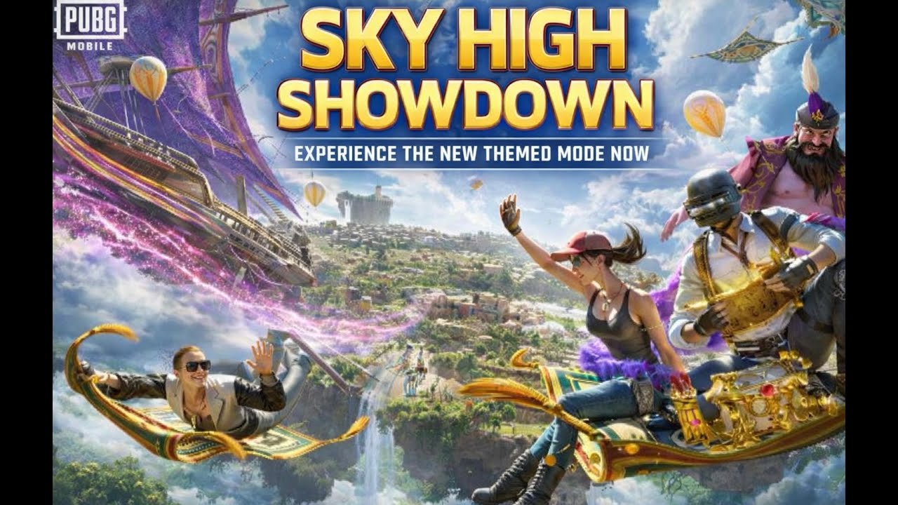 SKY HIGH SHOWDOWN 🔥 | PUBG Mobile  LIVE (Portrait)