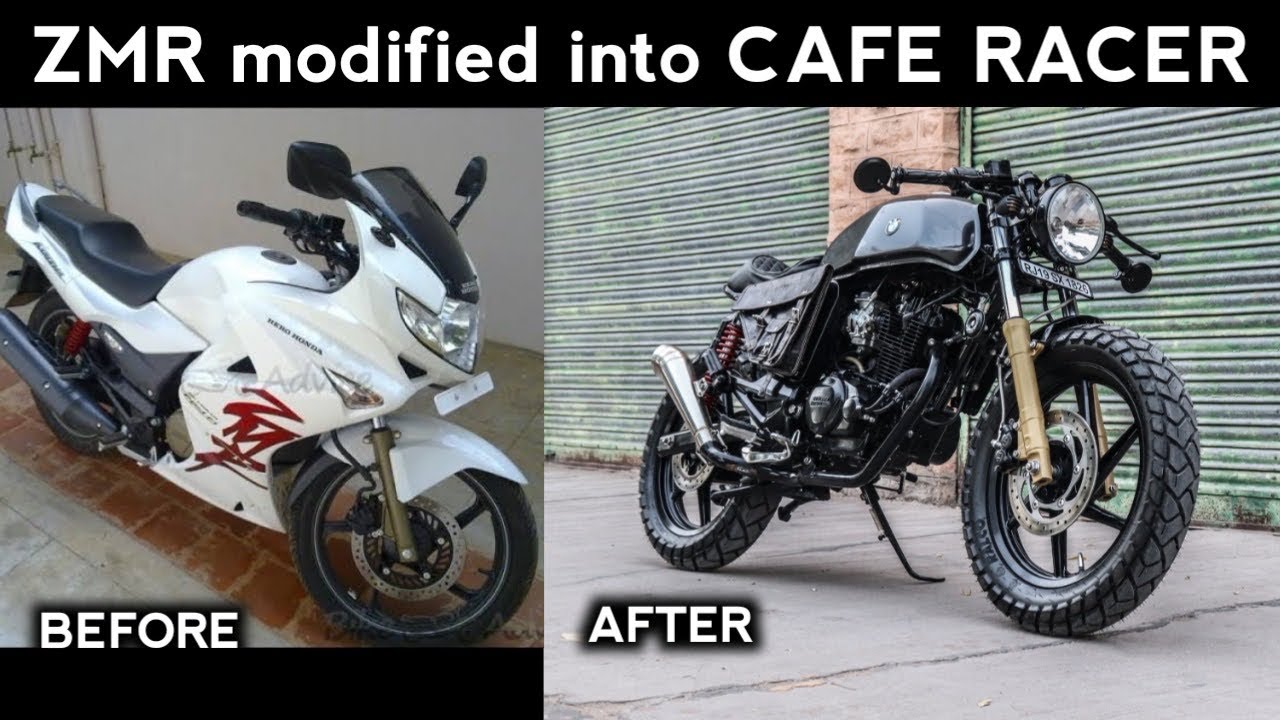 KARIZMA ZMR MODIFIED INTO CAFE RACER | BMW | JODHPUR