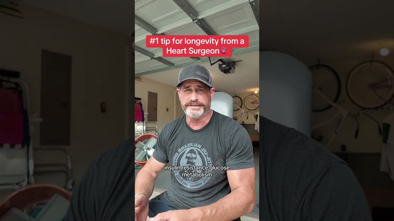 Number 1 Tip for Longevity from a Heart Surgeon #heartdoctor #surgeon #doctor #hearthealth #fyp