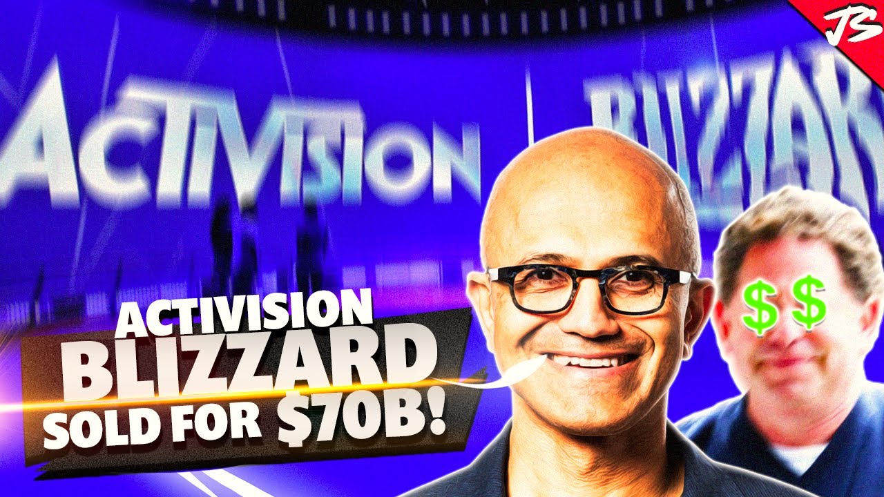 Microsoft Buys Activision Blizzard for $70 BILLION