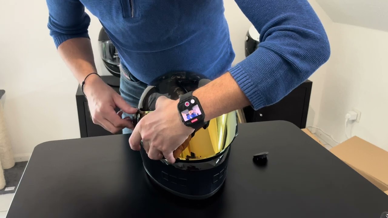 Casque NACA Castellet carbone forgé unboxing