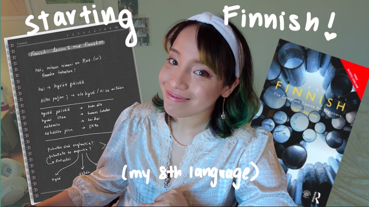 How I'm Studying Finnish 💚 | What I'm Using Learning Finnish Online ~The Plan~