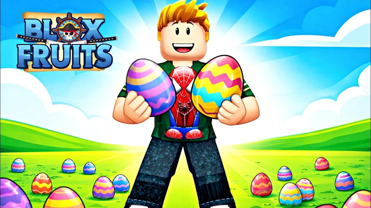 I Played Easter Event of Blox Fruits 😱