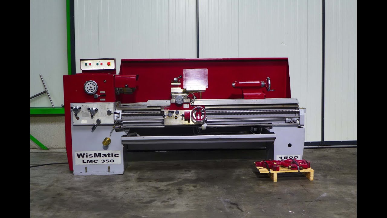wisconsin wismatic lmc 350 X 1500 UNIVERSAL LATHE DREHMASCHINE DRAAIBANK MACH4METAL
