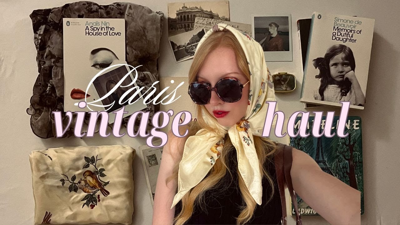 vintage shopping in Paris! + my favorite flea markets, bookstores, & museums