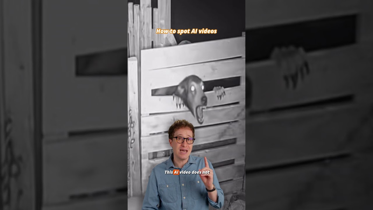 Жуткие видео с ИИ #странные #страшные #fy #хеллоуин #собаки