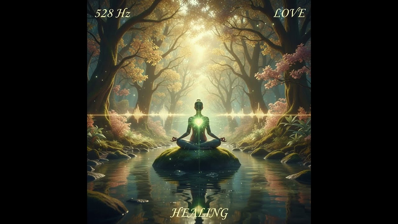 528 Hz  Love & Positive Energy Boost  Healing Music for Mind, Body & Spirit