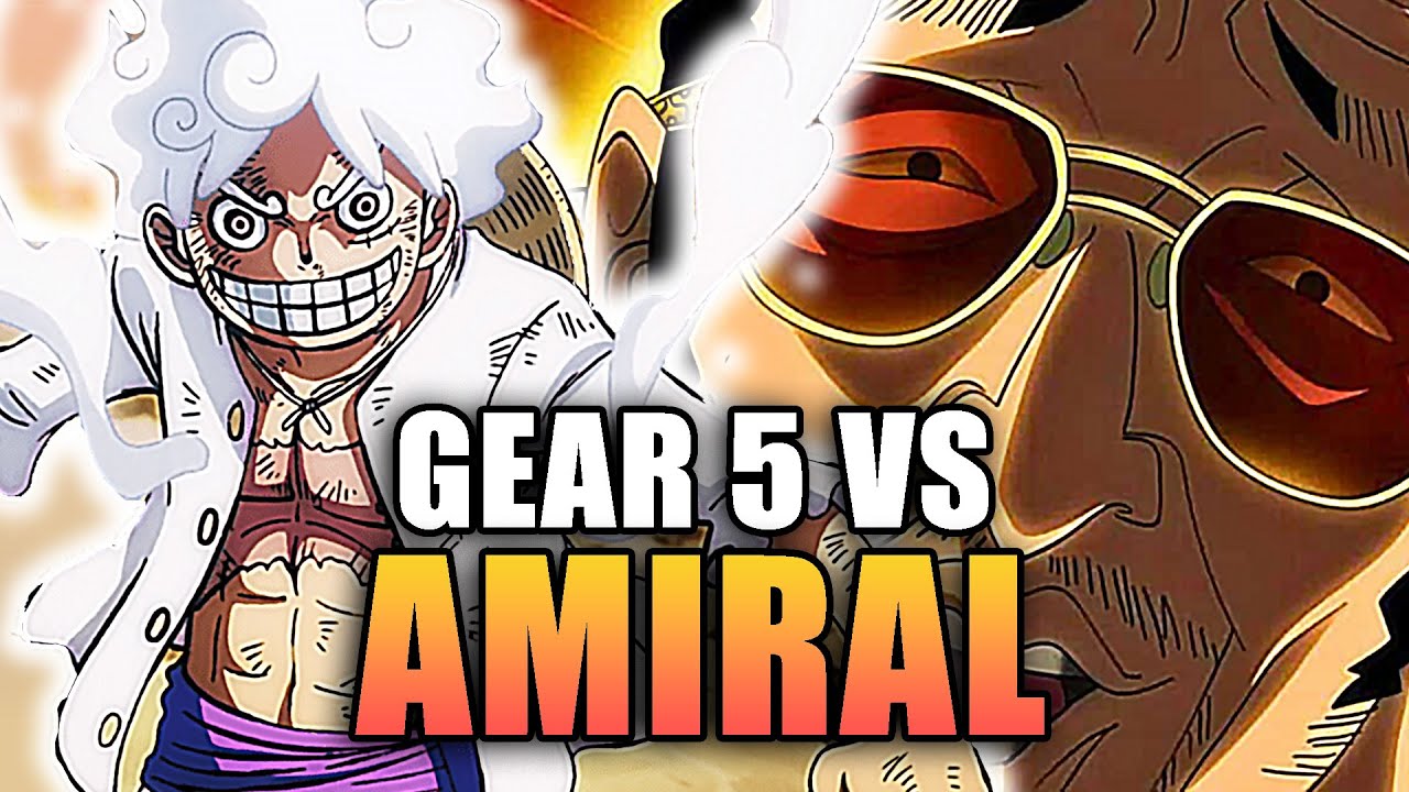 ONE PIECE 1090 - GEAR 5 vs AMIRAL