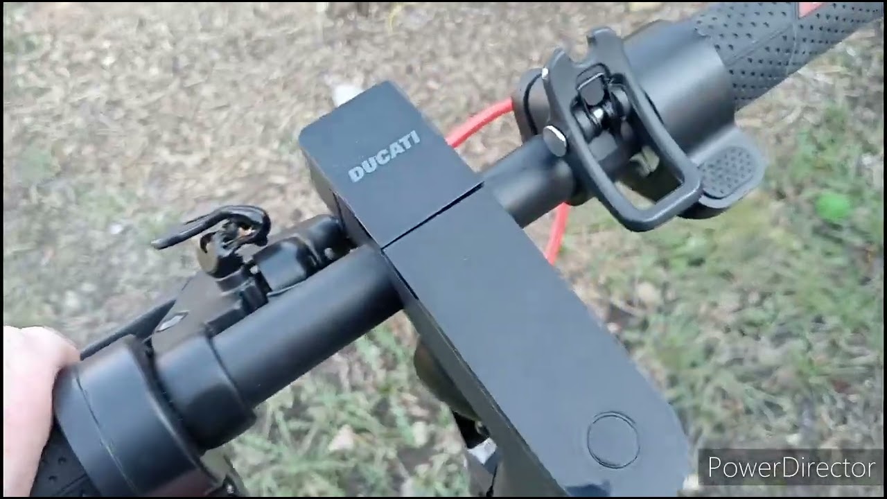 débridage d'une trottinette électrique Ducati