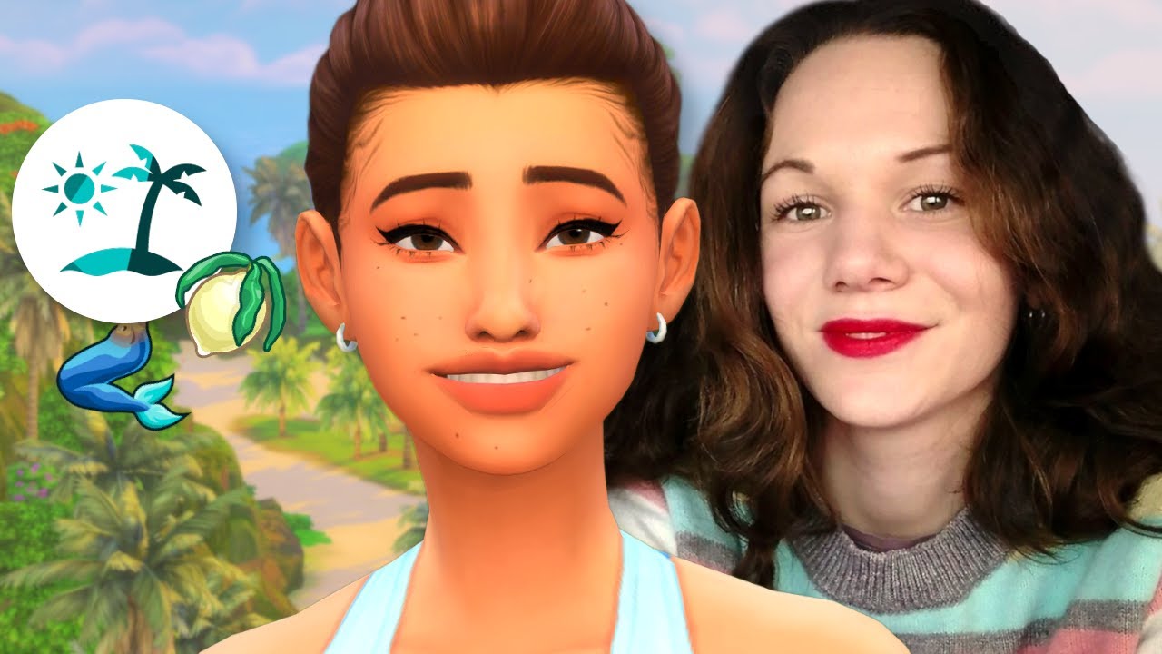 Je deviens une Sirène ! 🧜‍♀️ Redécouverte ÎLES PARADISIAQUES Sims 4