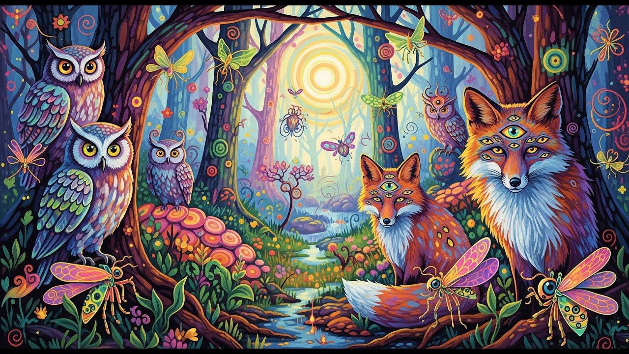 Echoes of the Sacred Grove: A 1-Hour Folktronica & Organic House Journey