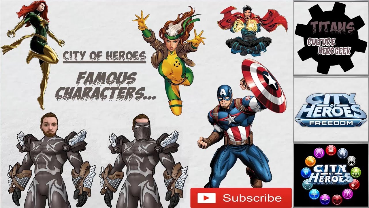City of Heroes : A powerful Characters Creator !!