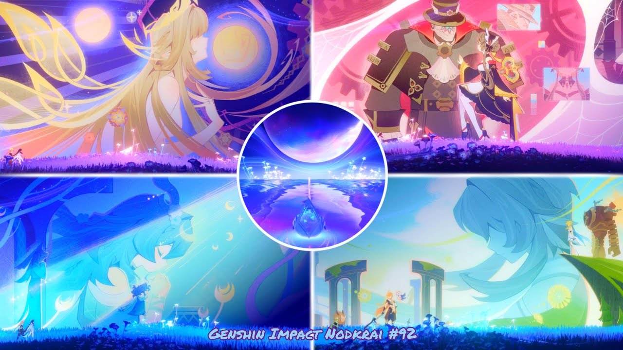 Viajamos a la Luna con Columbina 🌕 Una Historia sin Final || Genshin Impact Nodkrai #92