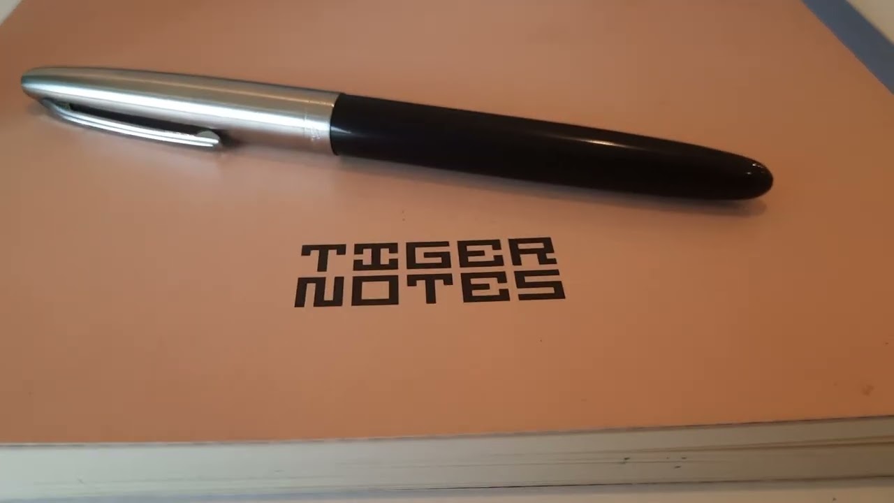 Wonderful Combination for Fountain Pen Writing | Hero 329 + Jinhao Blue Ink + Tiger Notes