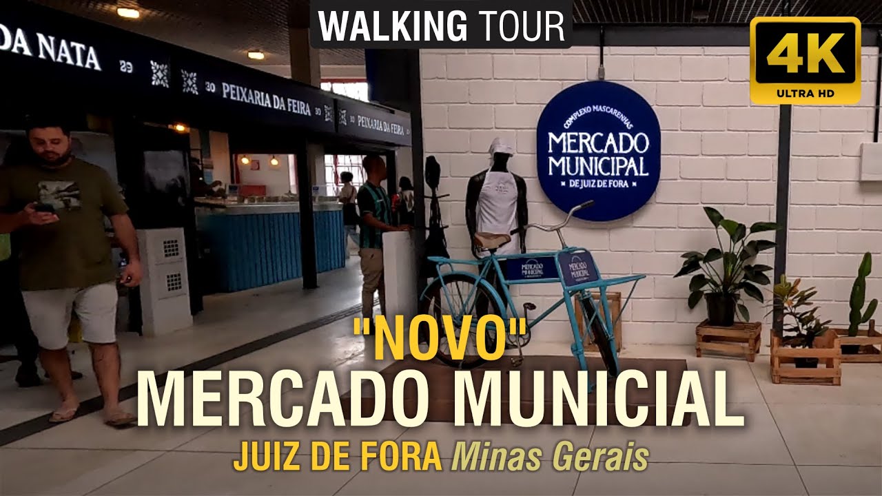 Conhecendo o Novo Mercado Municipal de Juiz de Fora, Minas Gerais #walkingtour #gopro