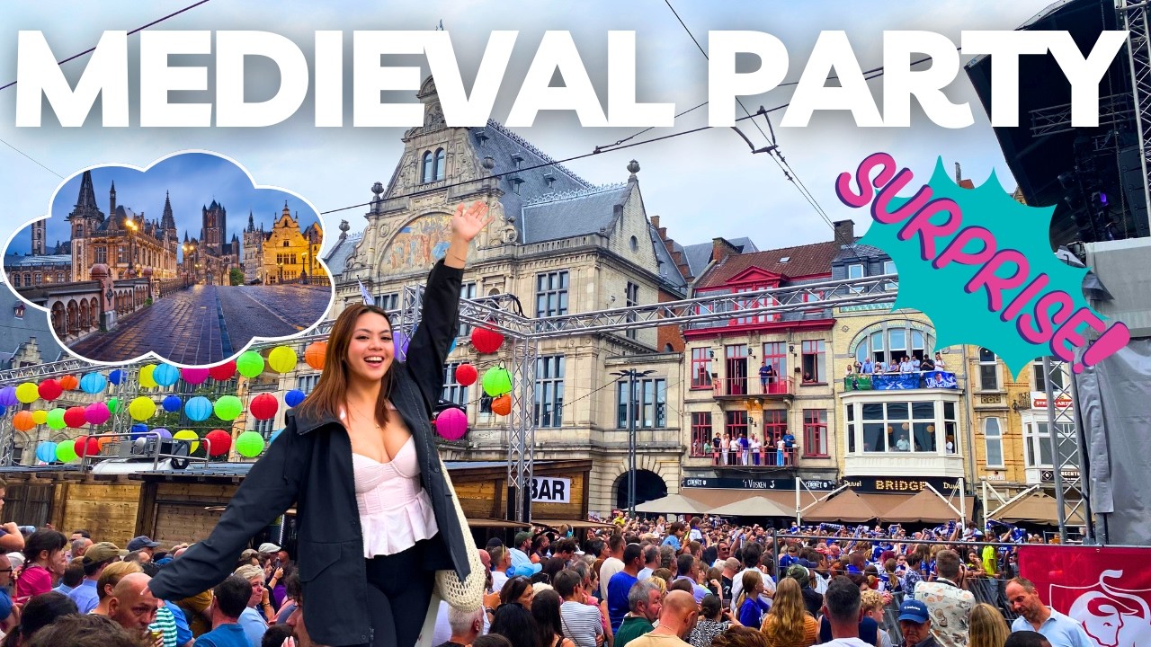 I Visited Ghent at the Wrong Time… And LOVED IT (Gentse Feesten Week in July)