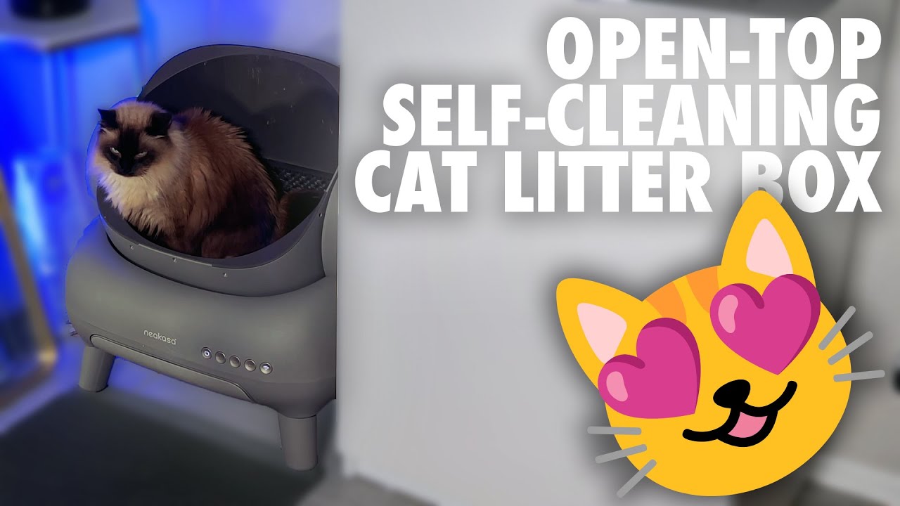 Neakasa M1: самоочищающийся кошачий туалет с открытым верхом