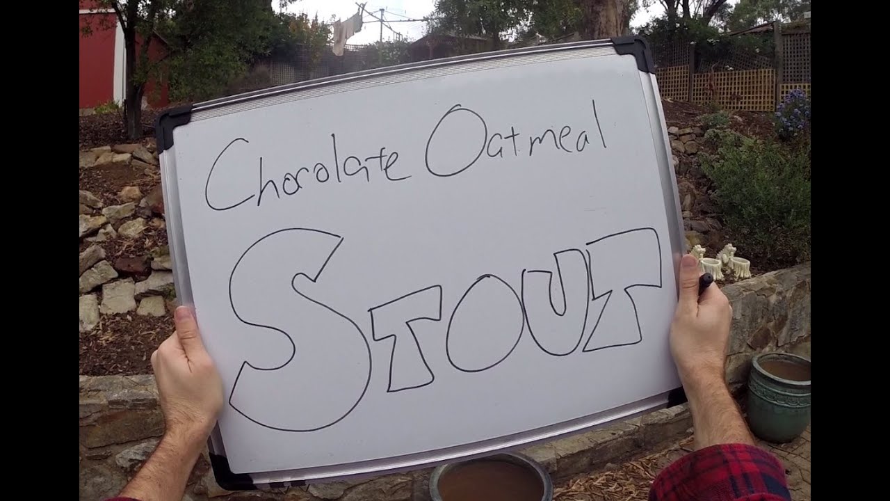 Brew Day - Chocolate Oatmeal Stout (advanced, BIAB)