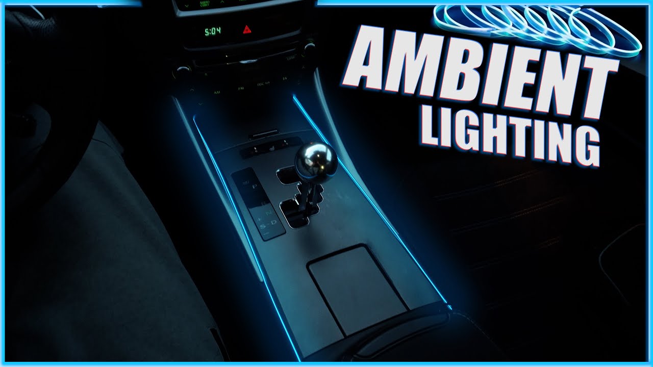 Lexus IS250/IS350 - Ambient Lighting Installation Tutorial! (ONLY $4)