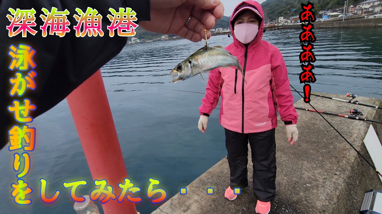 [天草市 深海町 深海漁港] 新年初釣りで深海に行ってみたら・・・