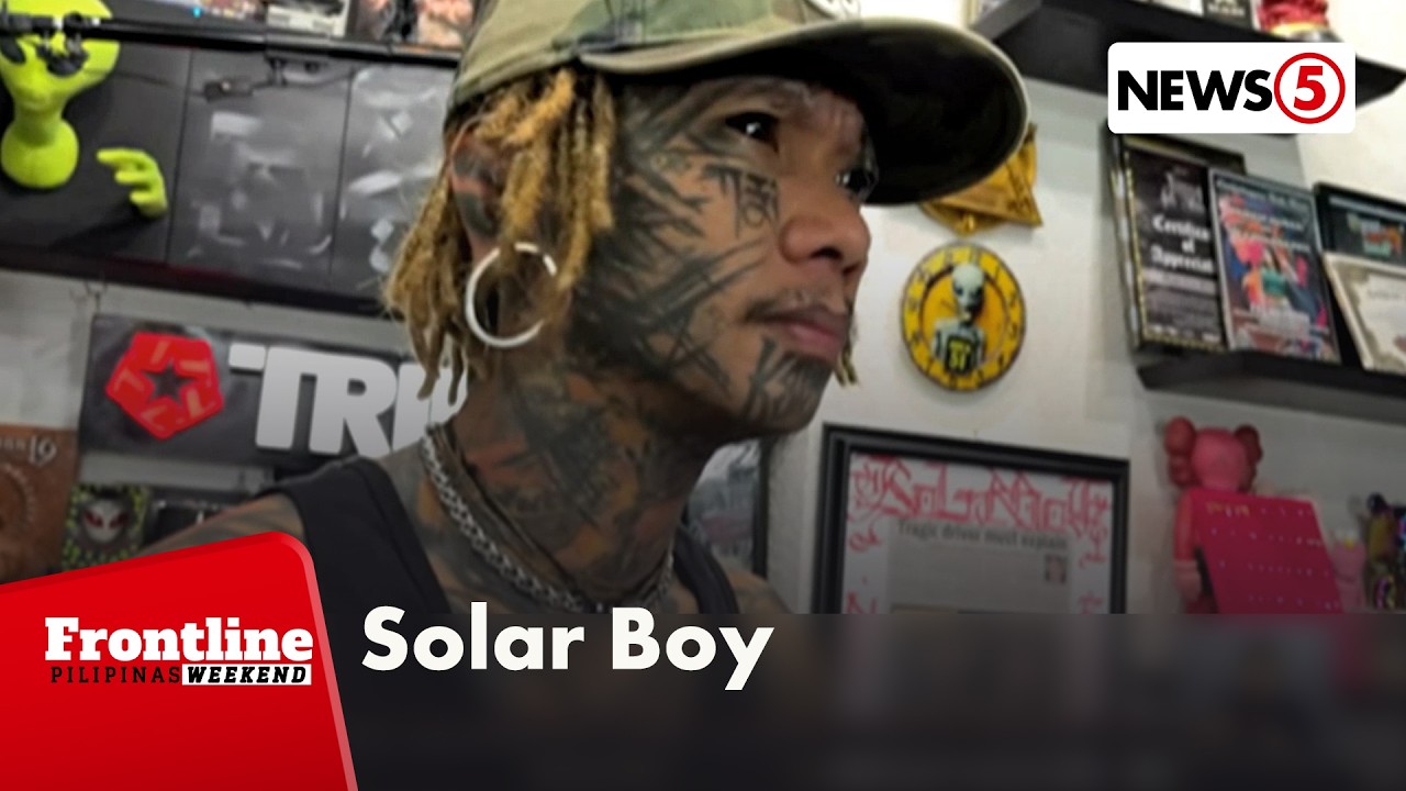 Tatoo artist, pinatunayang hindi siya bad boy dahil sa kanyang mga tatoo | Frontline Weekend