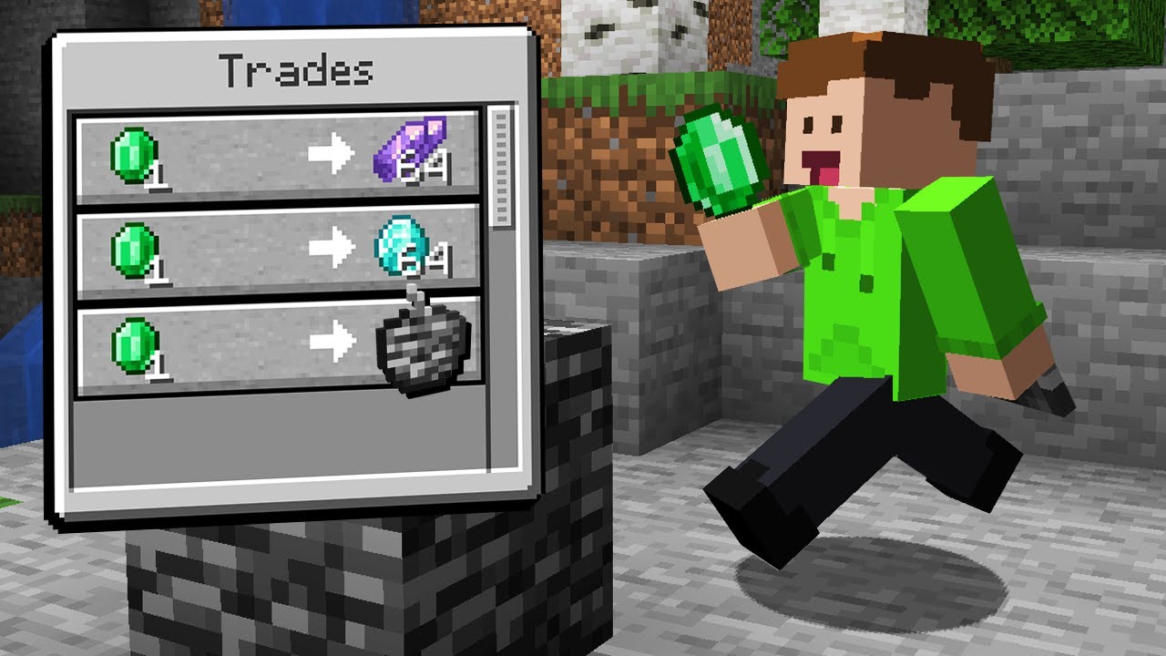 Minecraft... men block byter OP ITEMS!