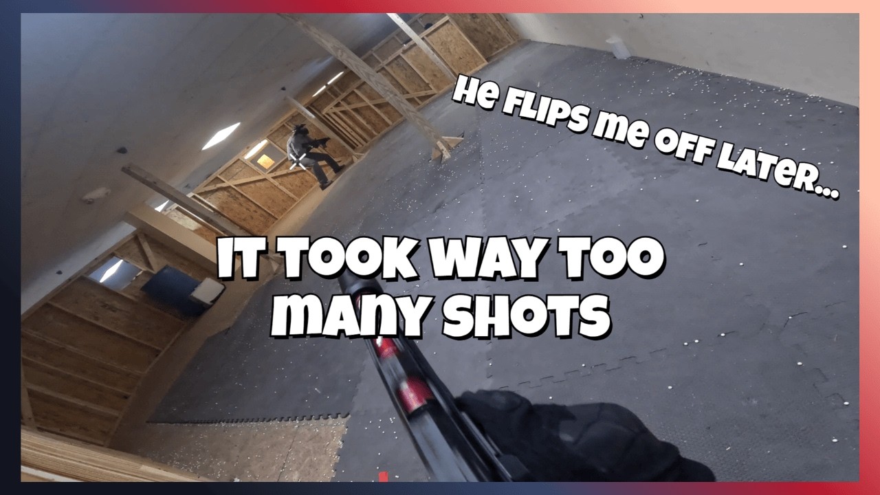 This Guy Takes 20+ SHOTS | Airsoft CQB