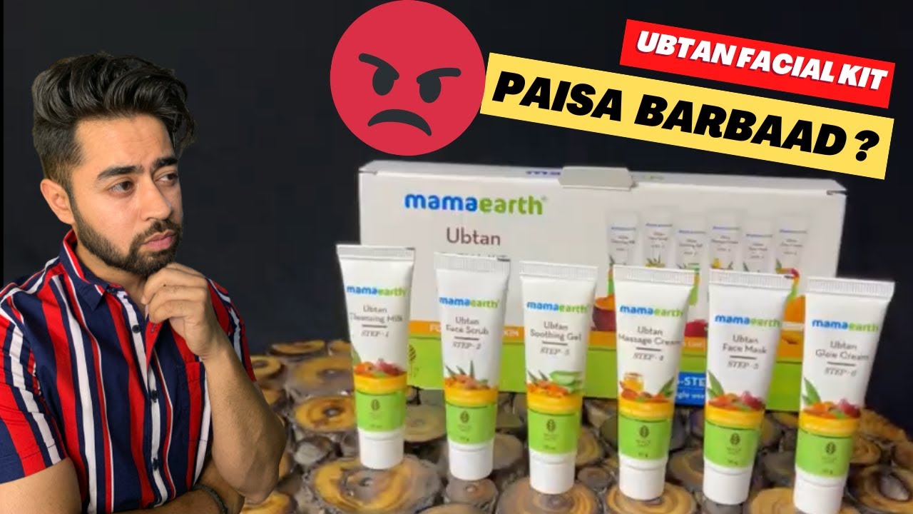 Mamaearth ubtan facial kit review | Honest results | live Demo works or not ? #facialathome  #facial