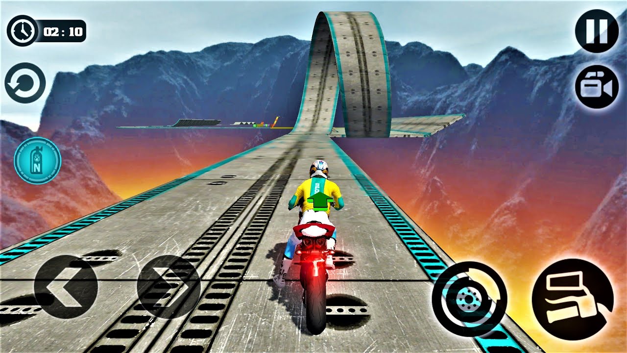 Impossible Moto Bike Tracks 3D 2018-Best Android Gameplay HD #41