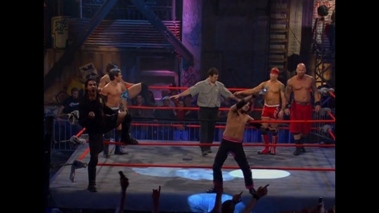 Seth Rollins In Wrestling Society X (2007) - D.I.F.H. In A Four Way Tag Elimination Match