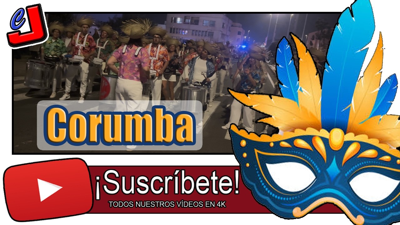 🥁 BATUCADA CORUMBA 2026 🎭 Sambódromo da Ilha en el Carnaval de Puerto del Rosario 🎉