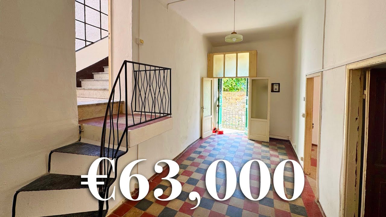 PERFECT In-Town Starter Home for Sale in Italy