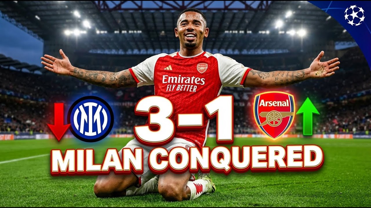 STATEMENT WIN! Arsenal 3-1 Inter Milan Masterclass | UCL Instant Reaction