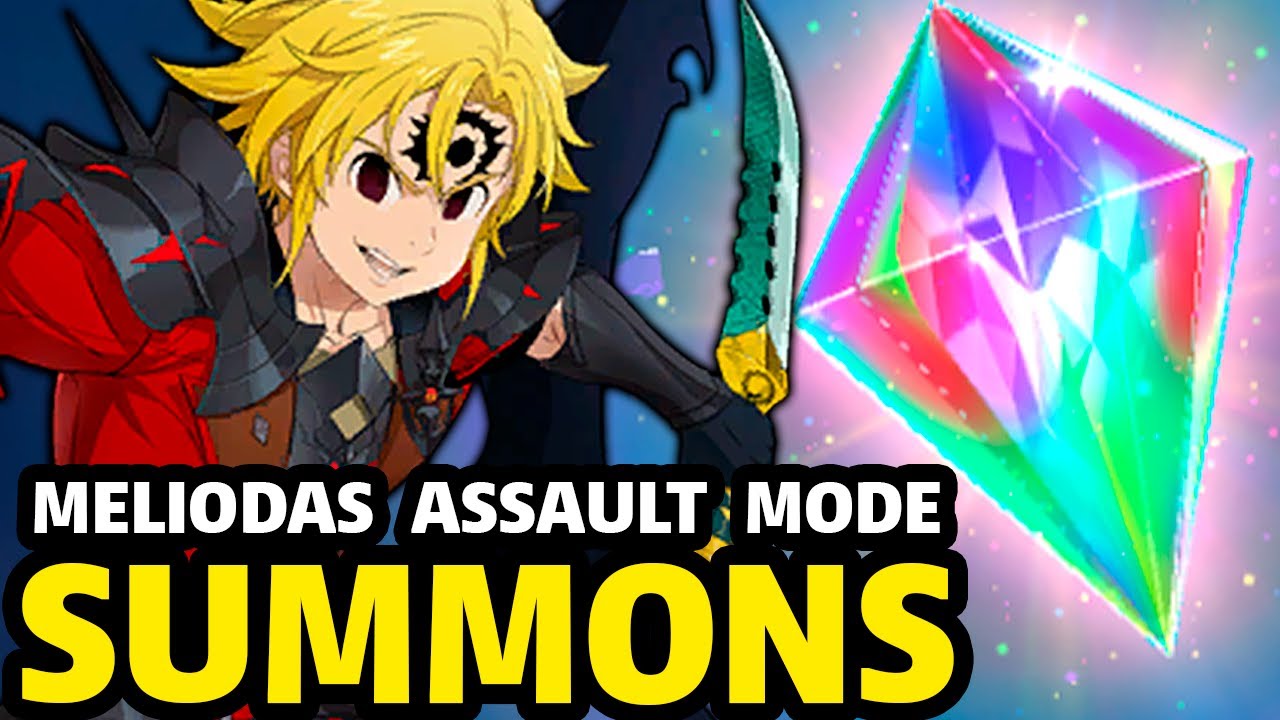 SUMMONS NO MELIODAS ASSAULT???? SUCUMBA BAN DE NUNCHAKO AZUL DE 2020 SUCUMBAAAA! - 7DS Grand Crosss