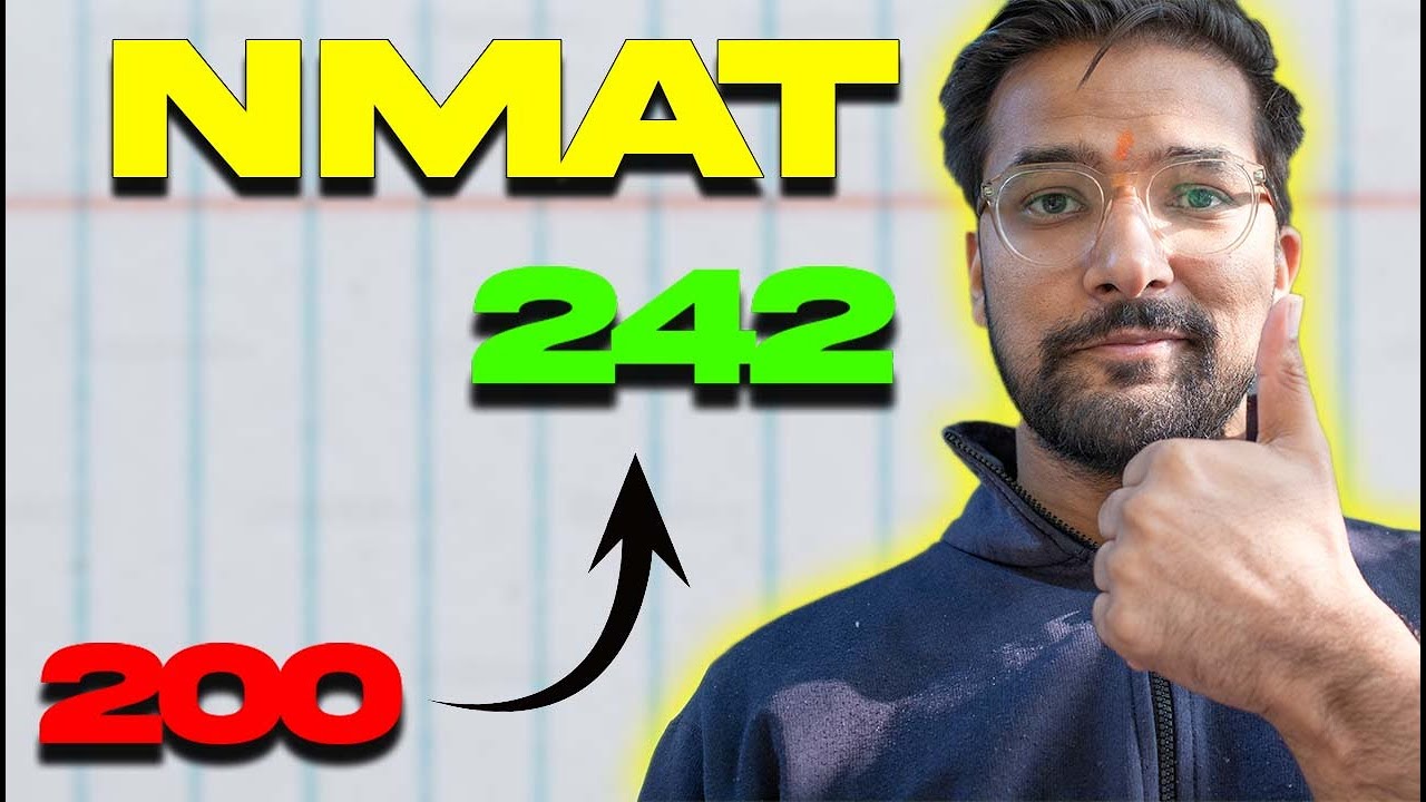 HOW I SCORED 242 IN NMAT | NMAT STRATEGY | SECTION ORDER FOR NMAT | My Journey to NMAT 242