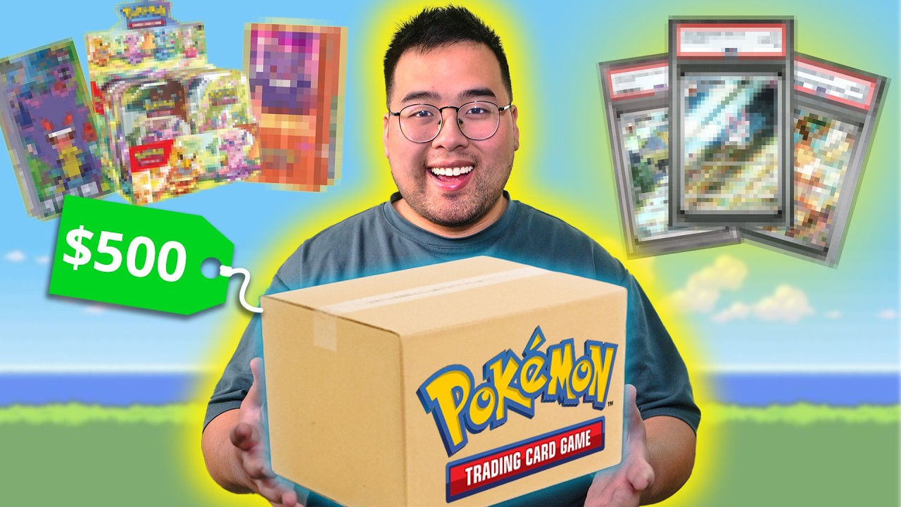 Я купил коробку Pokemon Mystery Box за 500 долларов