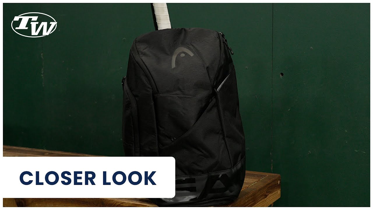 Take a closer look at the tonal logos & sleek styling from the Head Pro X Legend Backpack 28L Bag