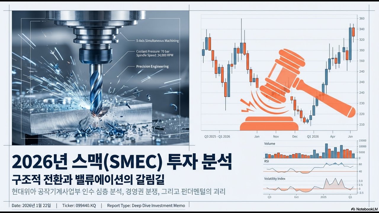 스맥(SMEC) 2026 투자 분석: 구조적 전환과 리스크 점검