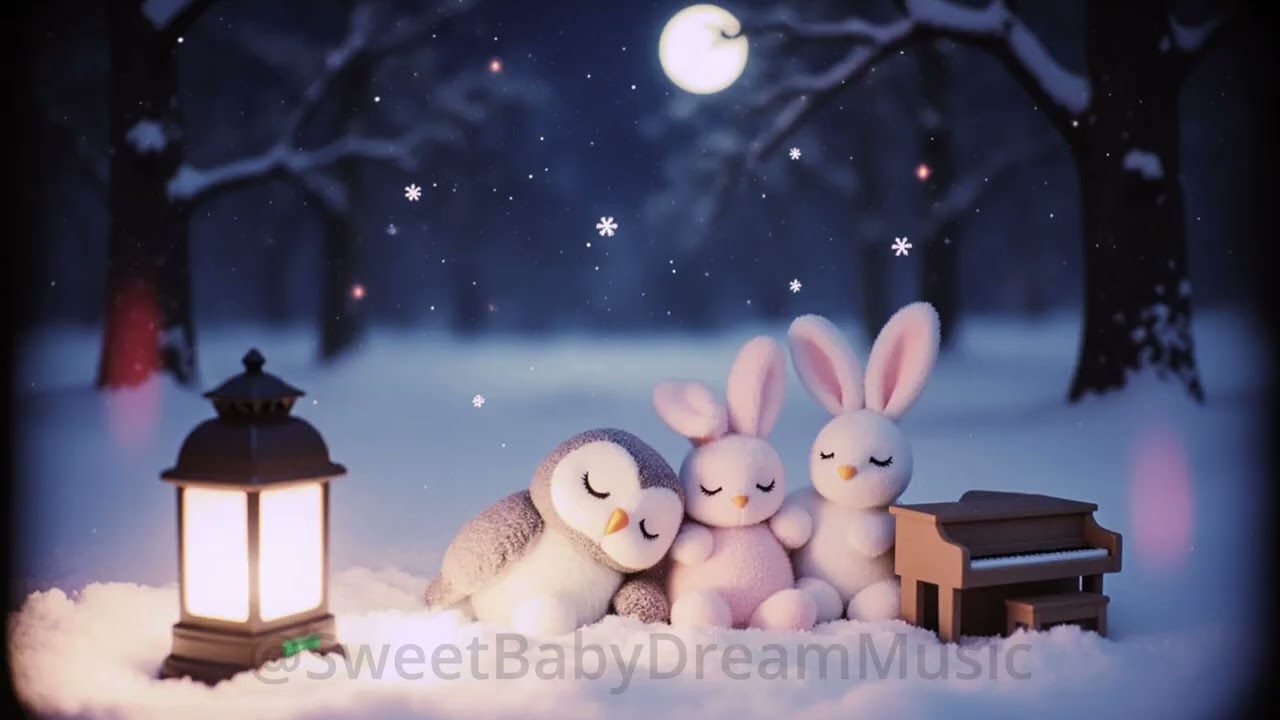 Soft Night Piano 🎹 Deep Sleep Music for Babies