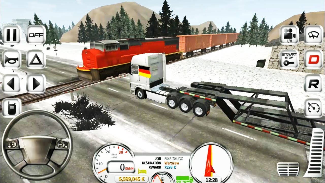 Euro Truck Evolution - Firefighter Truck Transportation - Android Gameplay FHD