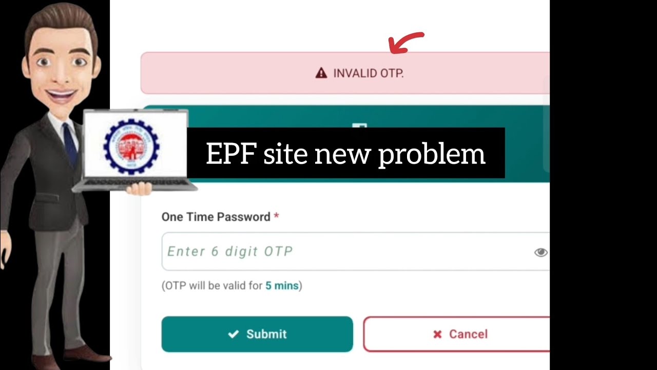 Pf Invalid Otp Problem 2026