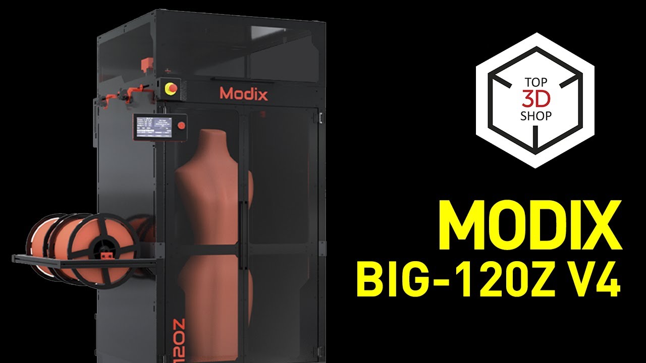 Modix BIG-120Z V4 Overview: Super-Tall Industrial 3D Printer