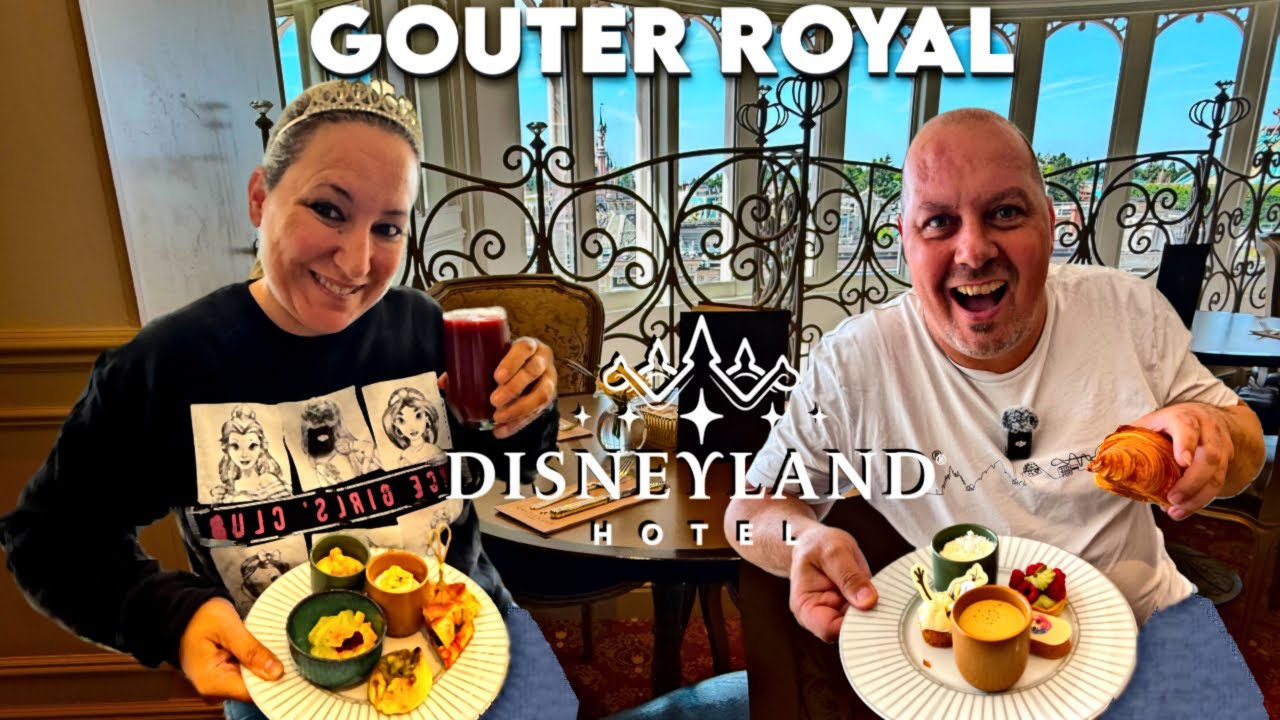 UN GOUTER ROYAL AU CASTLE CLUB A DISNEYLAND PARIS AU DISNEYLAND HOTEL