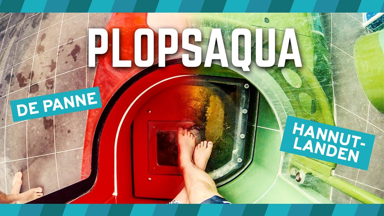 Plopsaqua - ALL Water Slides at BOTH Parks! De Panne & Hannut
