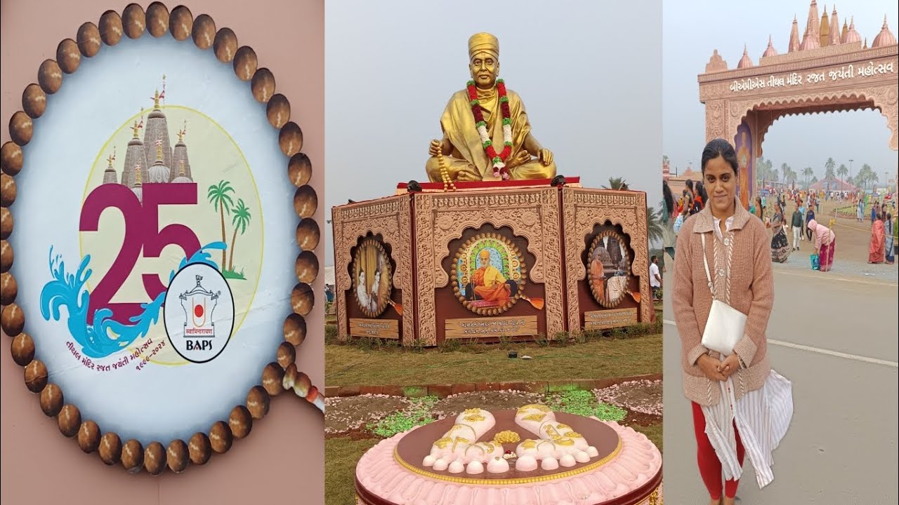 Come Let Us Join In This Celebration Of BAPS Swaminarayan Temple 25 Years|valsad #bapsswaminarayn